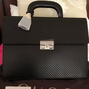 💕Sold💕Brand New GUCCI EMBOSSED Attaché Case